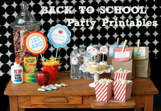 Back To School Party Ideas For Adults
 Back to School Party Ideas My Life and Kids