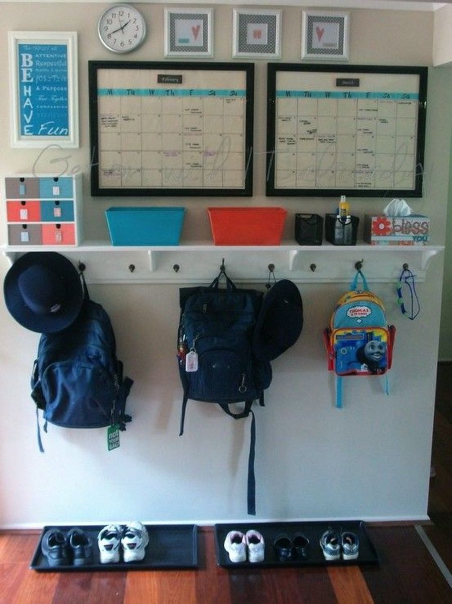 Best ideas about Backpack Storage Ideas For Home
. Save or Pin Bring Back to School Organization to Your Home Now.