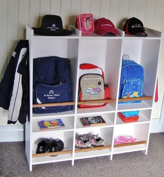 Best ideas about Backpack Storage Ideas For Home
. Save or Pin 20 Cool School Bag Storage Ideas Now.