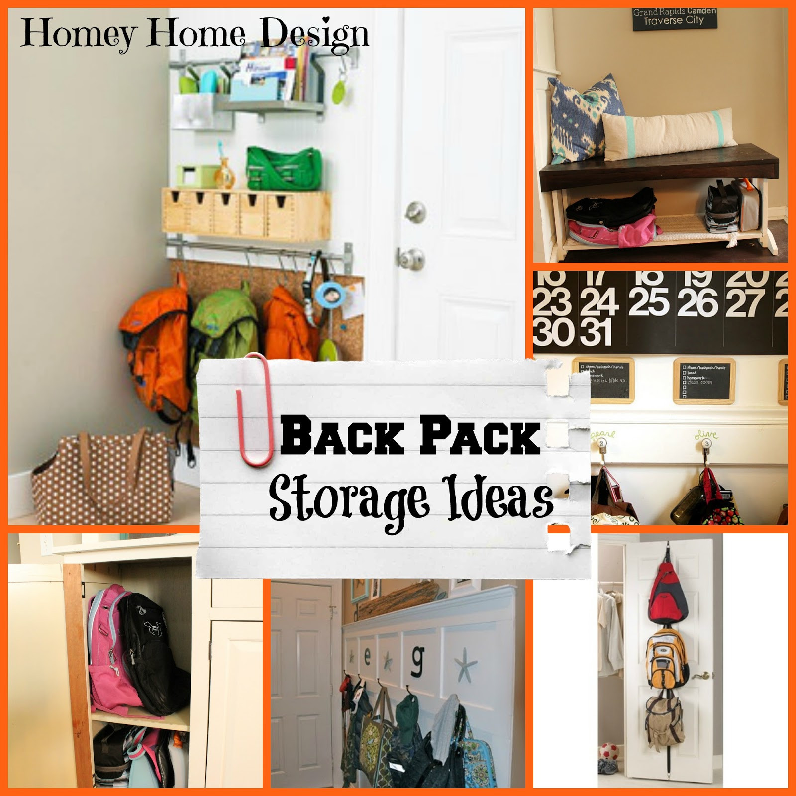 Best ideas about Backpack Storage Ideas For Home
. Save or Pin homey home design Back to School Organization Part 2 Now.