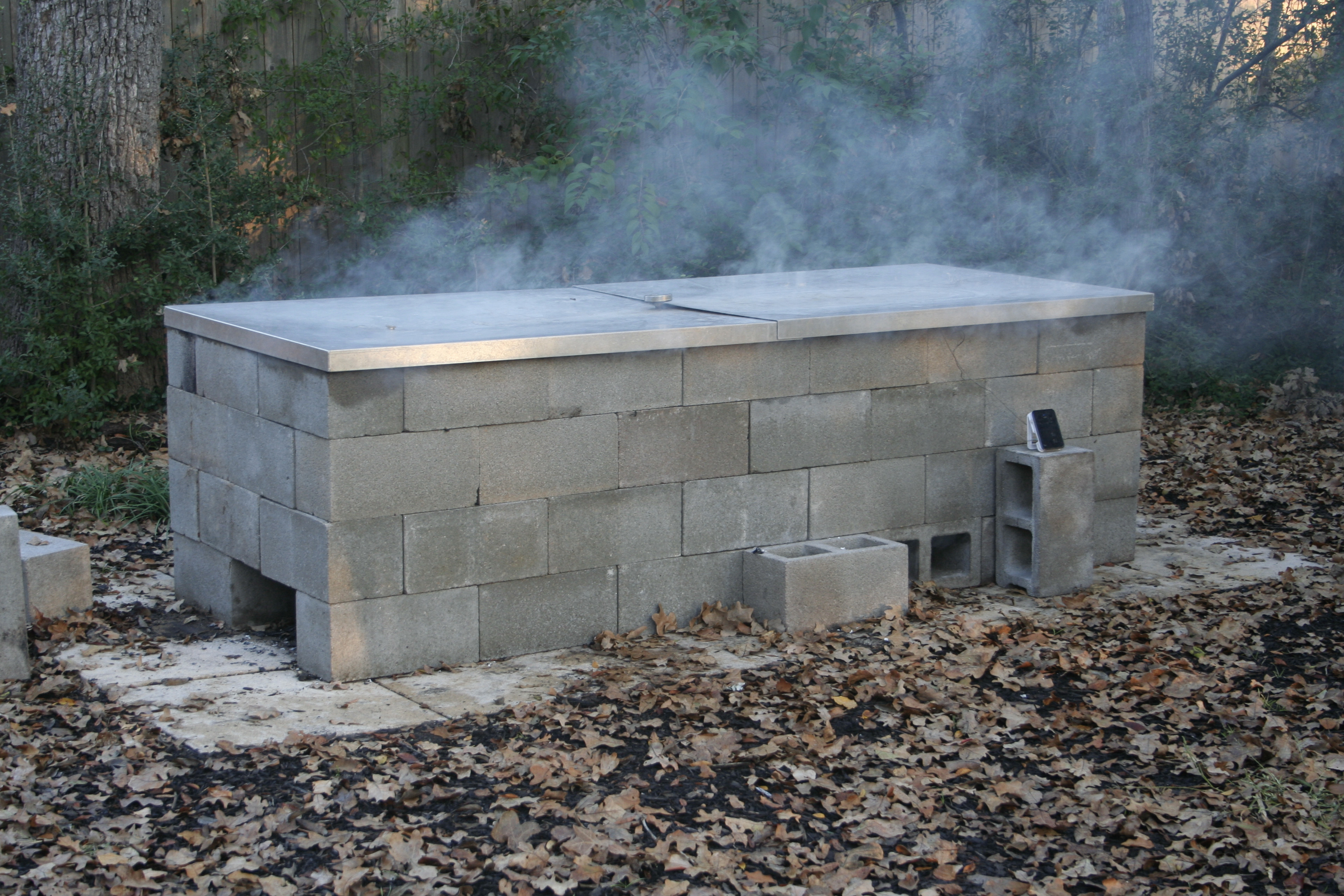 Best ideas about Backyard Bbq Pit
. Save or Pin Anatomy of a cinder block pit Texas Barbecue Now.