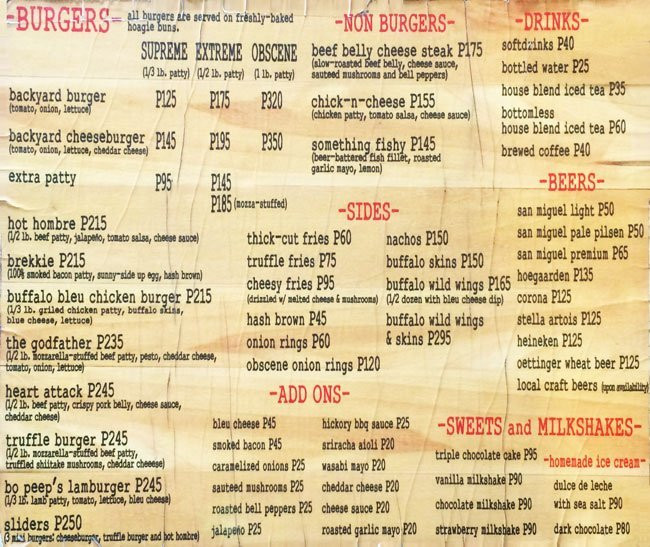 Best ideas about Backyard Burgers Menu
. Save or Pin Backyard Burgers Menu Menu for Backyard Burgers Tomas Now.