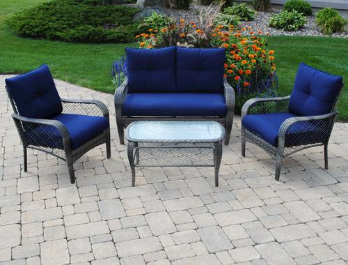 Best ideas about Backyard Creations Patio Furniture
. Save or Pin Backyard Creations 4 Piece Aspen Seating Collection at Now.