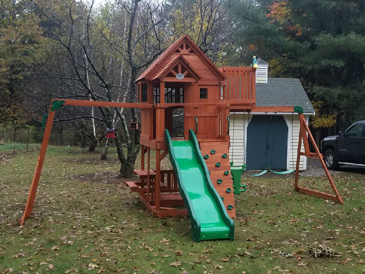 Best ideas about Backyard Discovery Skyfort Ii
. Save or Pin New England Playset Assembly Bolton MA – Playset Now.