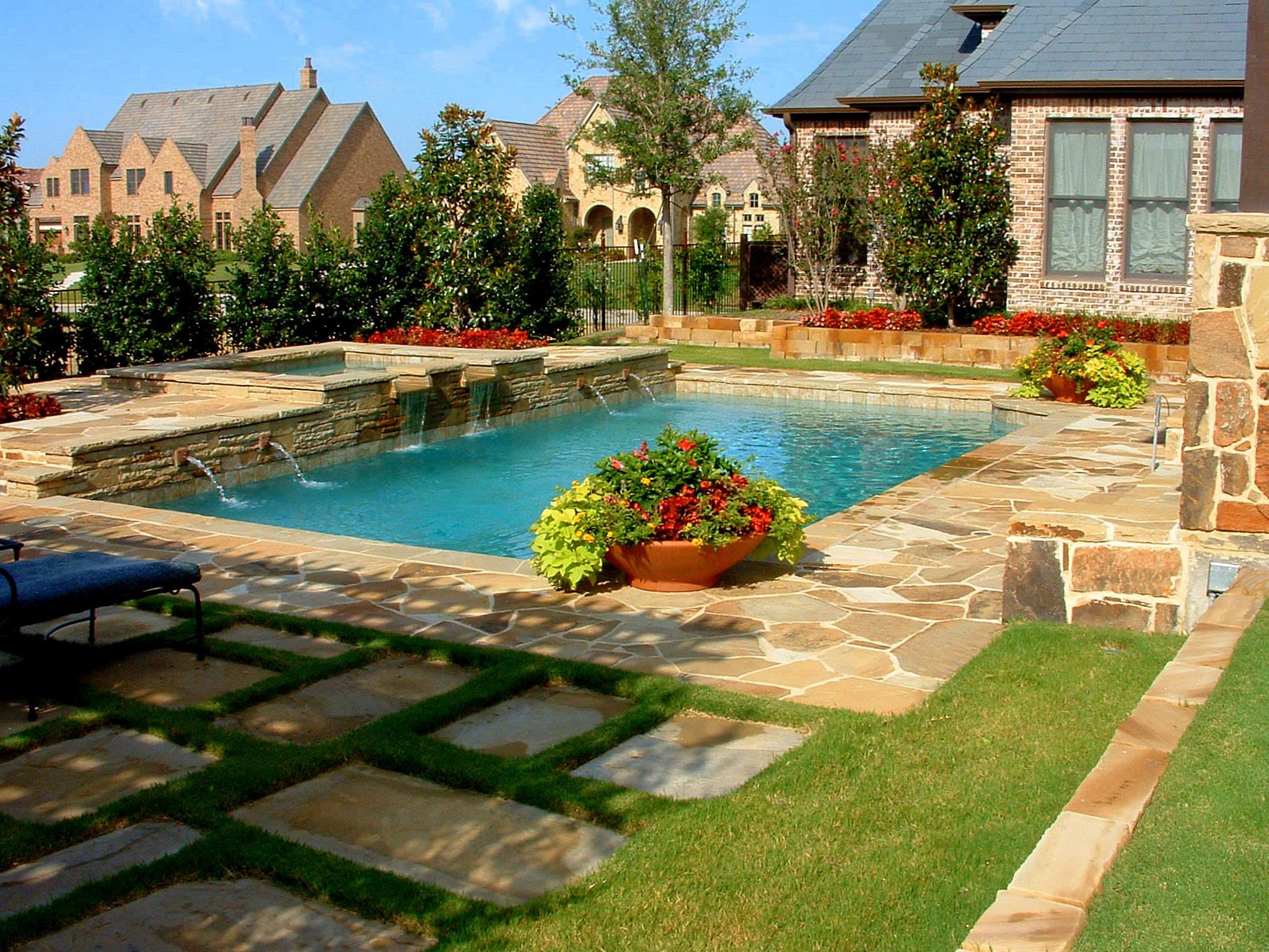 Best ideas about Backyard Pool Designs
. Save or Pin Backyard Landscaping Ideas Swimming Pool Design Now.