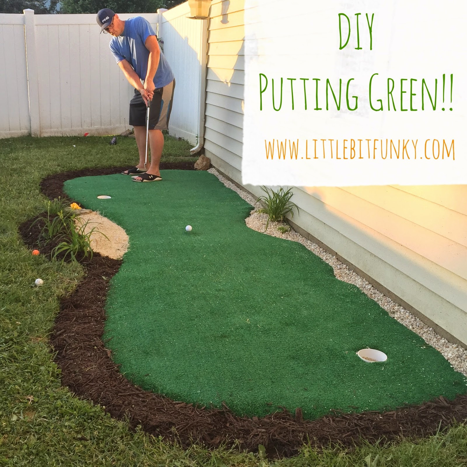 Best ideas about Backyard Putting Green
. Save or Pin Little Bit Funky How to make a backyard putting green Now.