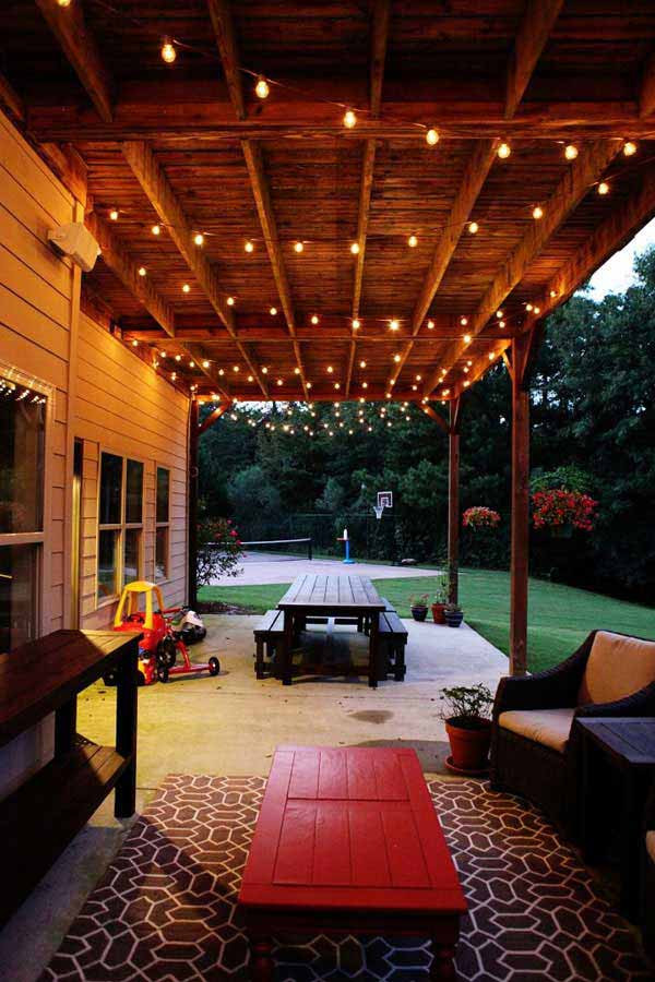 Best ideas about Backyard String Lights
. Save or Pin 26 Breathtaking Yard and Patio String lighting Ideas Will Now.