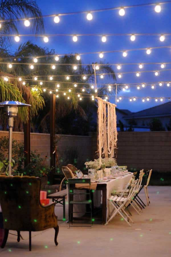 Best ideas about Backyard String Lights
. Save or Pin 26 Breathtaking Yard and Patio String lighting Ideas Will Now.