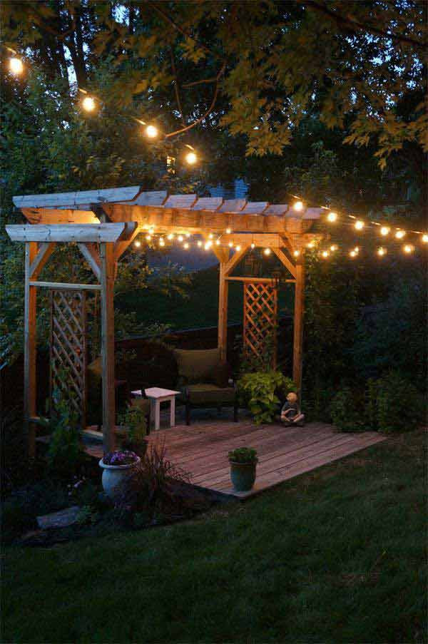 Best ideas about Backyard String Lights
. Save or Pin 26 Breathtaking Yard and Patio String lighting Ideas Will Now.