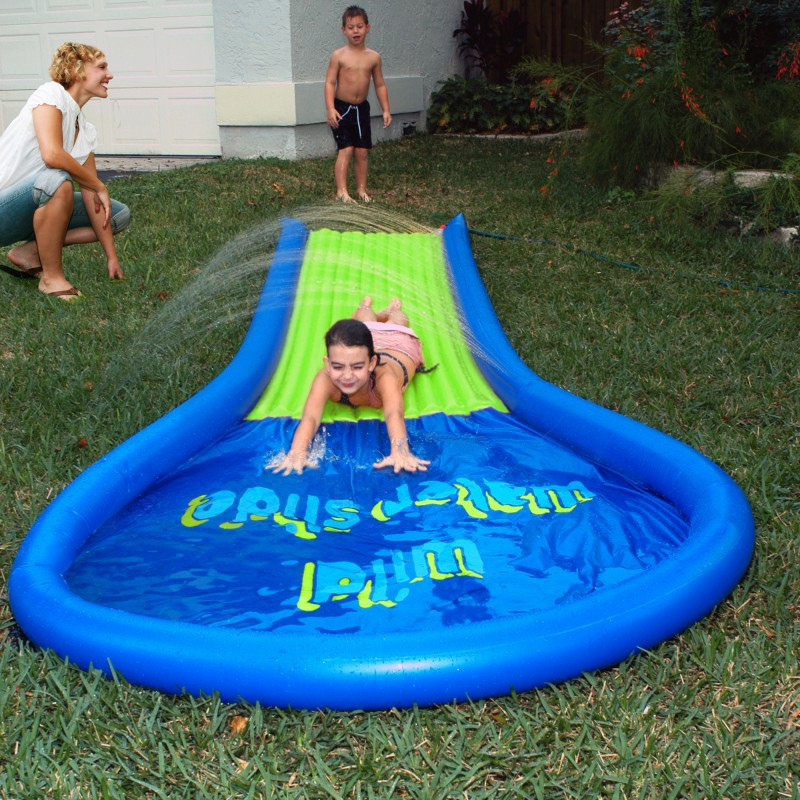 Best ideas about Backyard Water Toy
. Save or Pin Backyard Wild Water Slide AV Now.