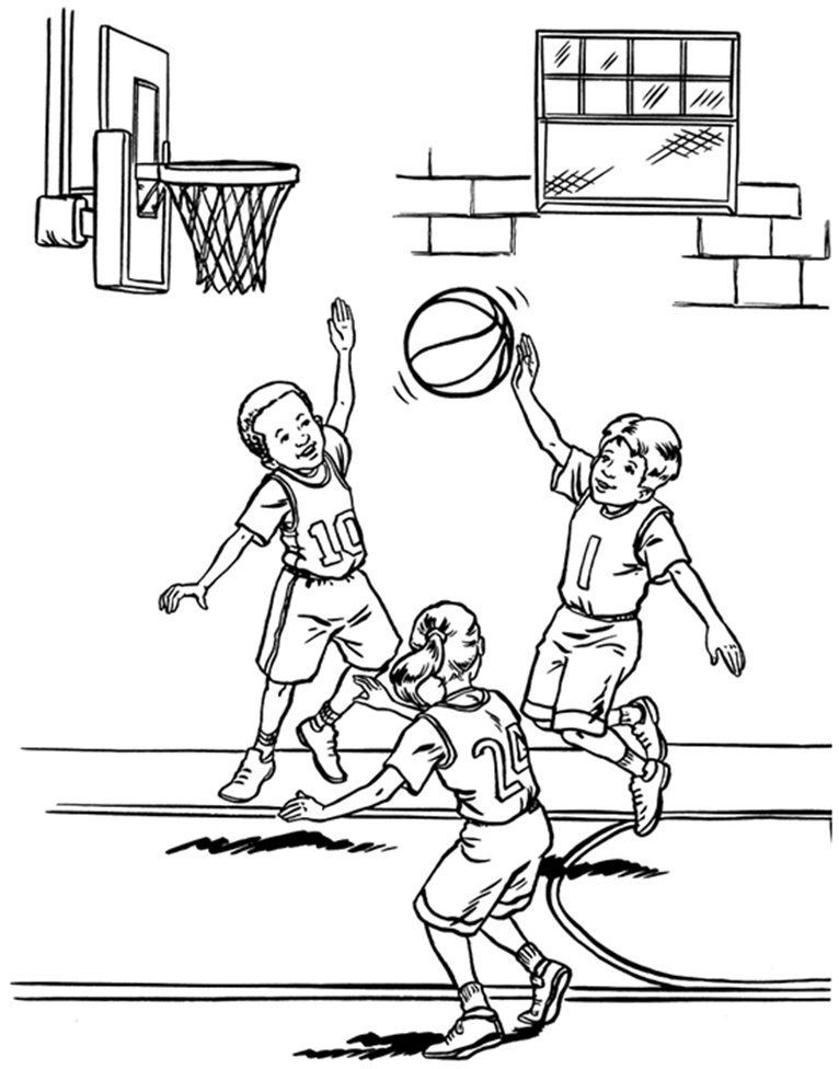 Baketball Coloring Sheets For Boys
 Basketball Coloring Pages For Boys Coloring Home