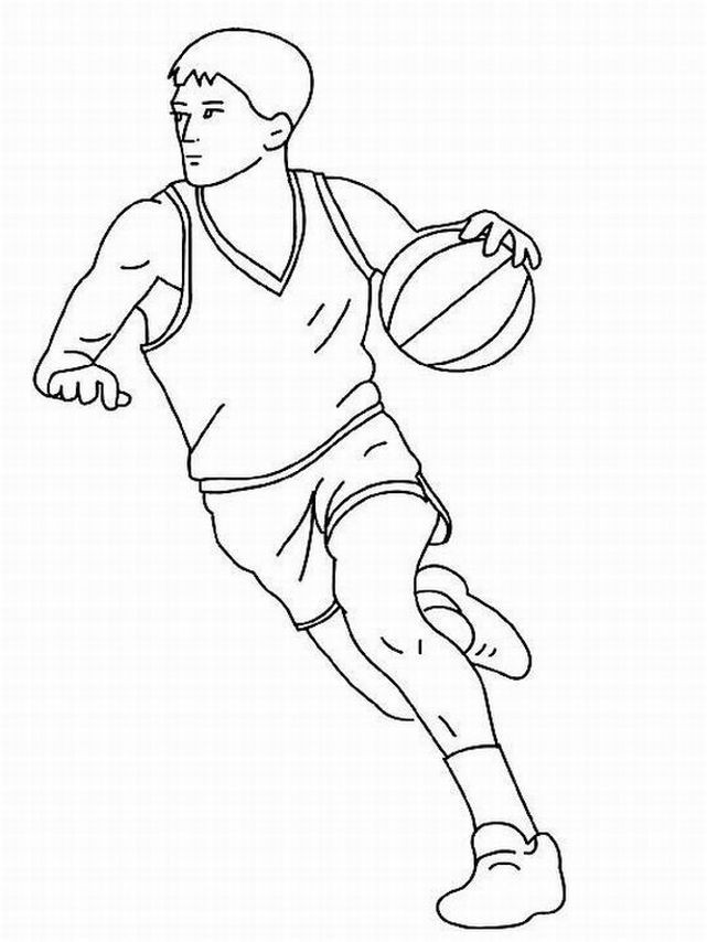 Baketball Coloring Sheets For Boys
 Coloring Pages For Boys Free Coloring Home