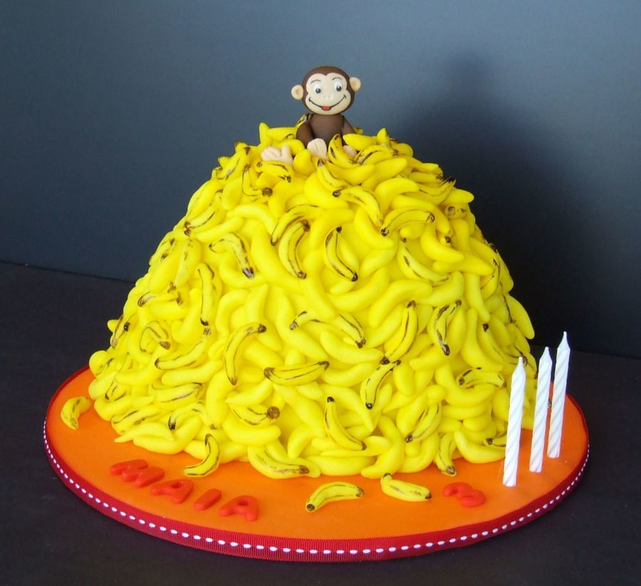 Best ideas about Banana Birthday Cake
. Save or Pin Curious George CakeCentral Now.