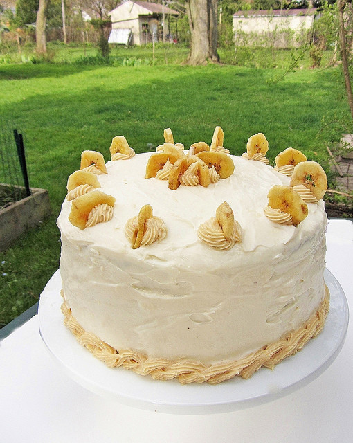 Best ideas about Banana Birthday Cake
. Save or Pin Banana Layer Cake with Peanut Butter Cream Cheese Frosting Now.