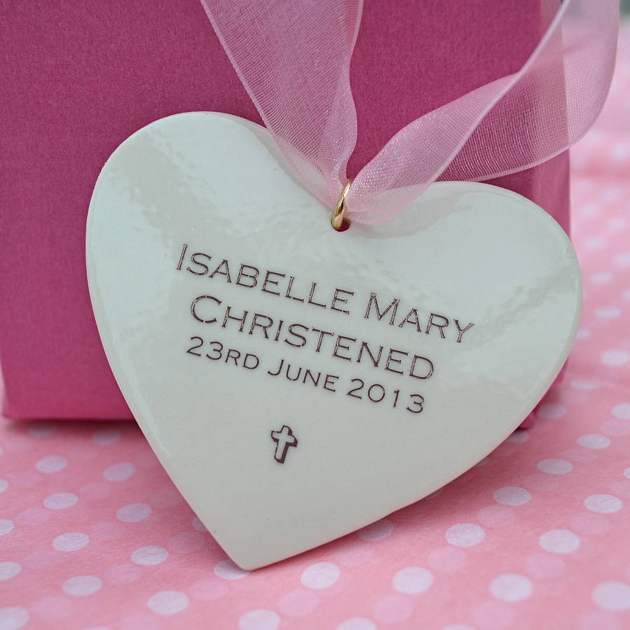 Baptism Gift Ideas For Baby Girl
 personalised baby girl christening keepsake by carys boyle