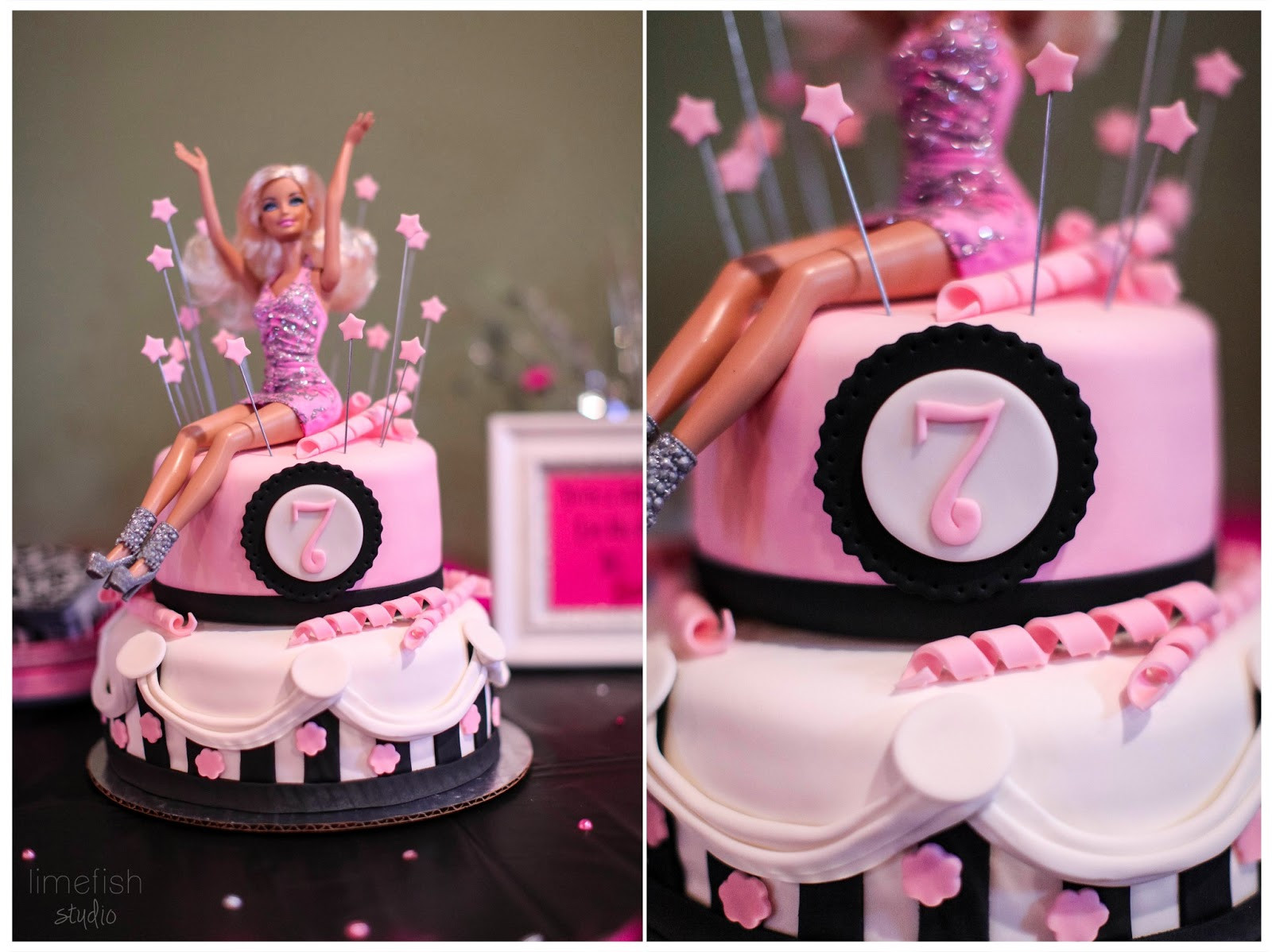 Barbie Birthday Decorations
 Limefish Studio Pink Barbie Birthday Party s