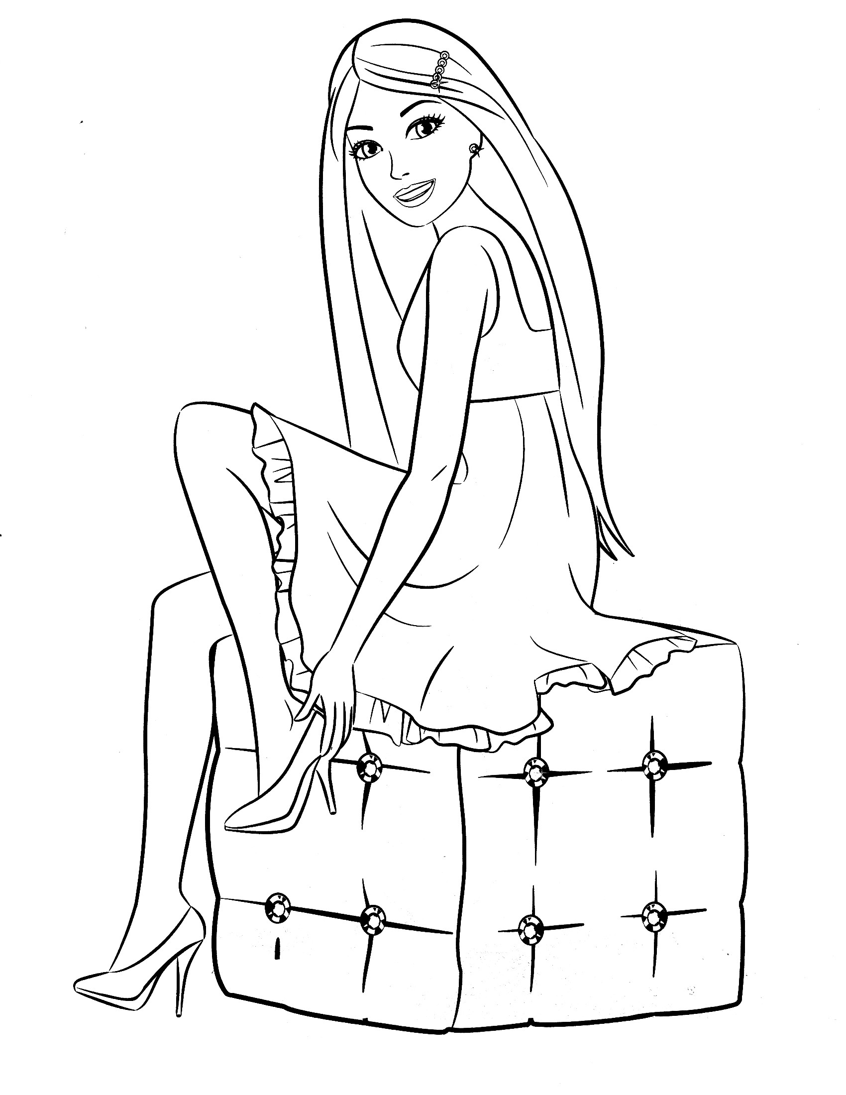 Barbie Coloring Book
 Barbie Coloring Pages