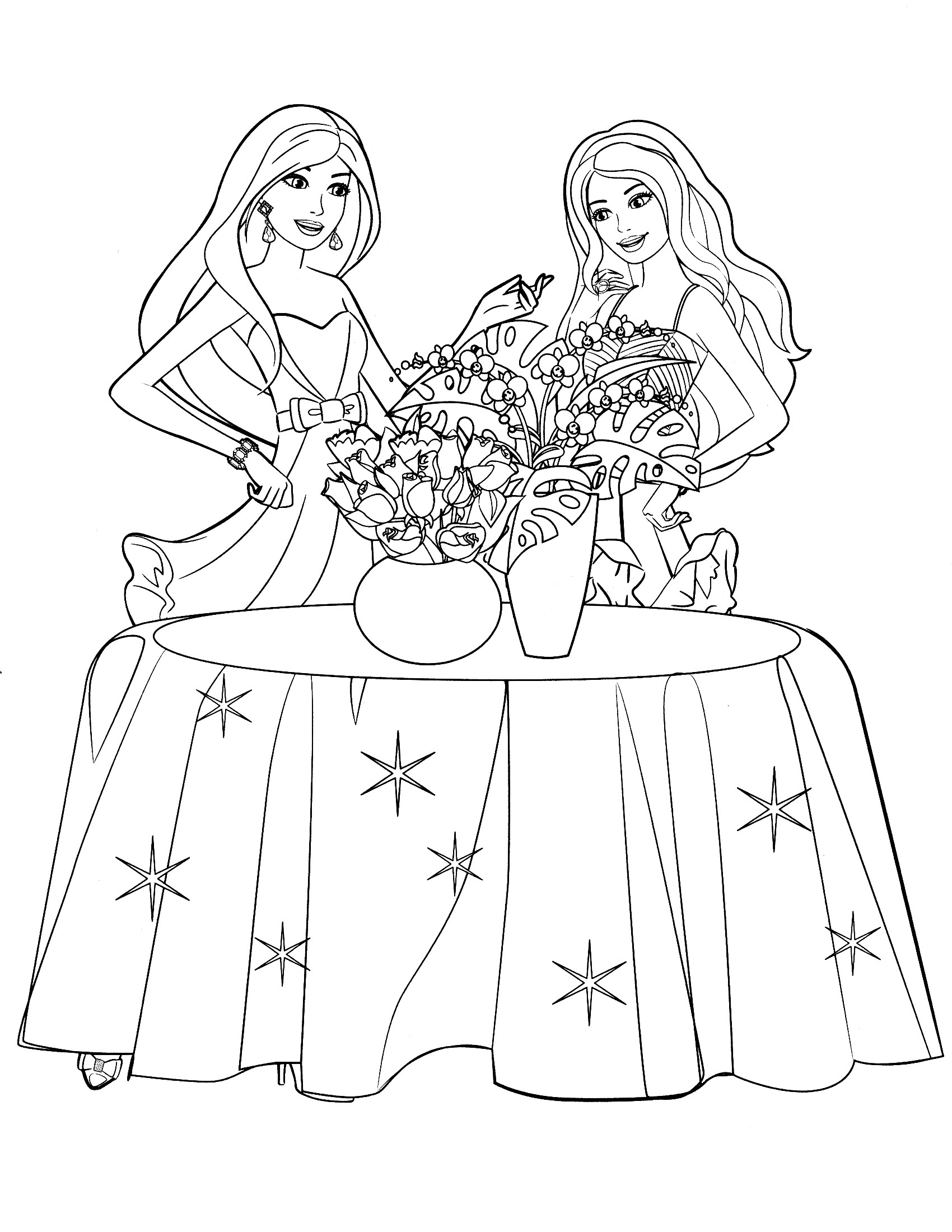 Barbie Coloring Book
 Barbie Coloring Pages