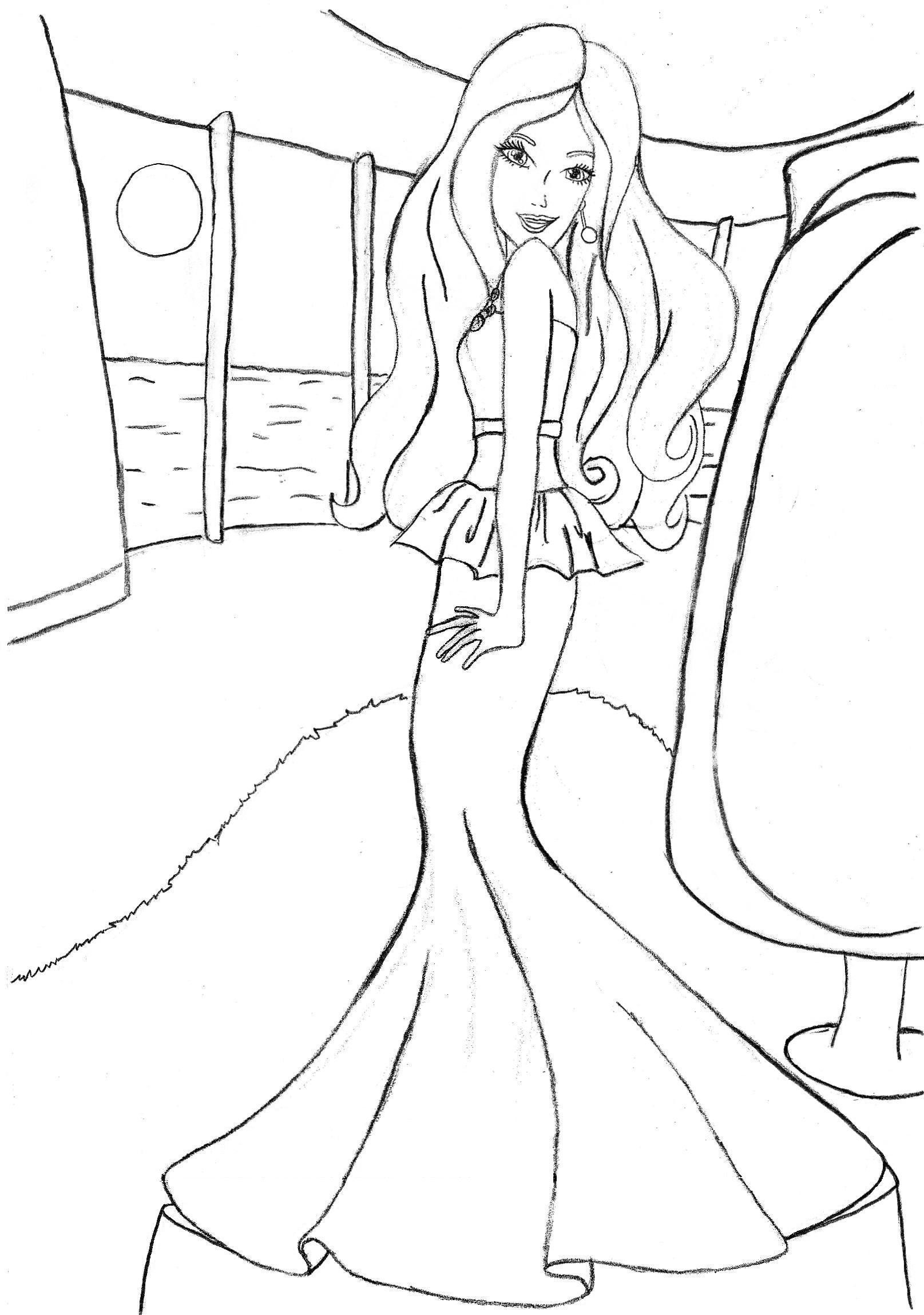 Best ideas about Barbie Free Coloring Pages
. Save or Pin Barbie Coloring Pages To Print For Free Now.