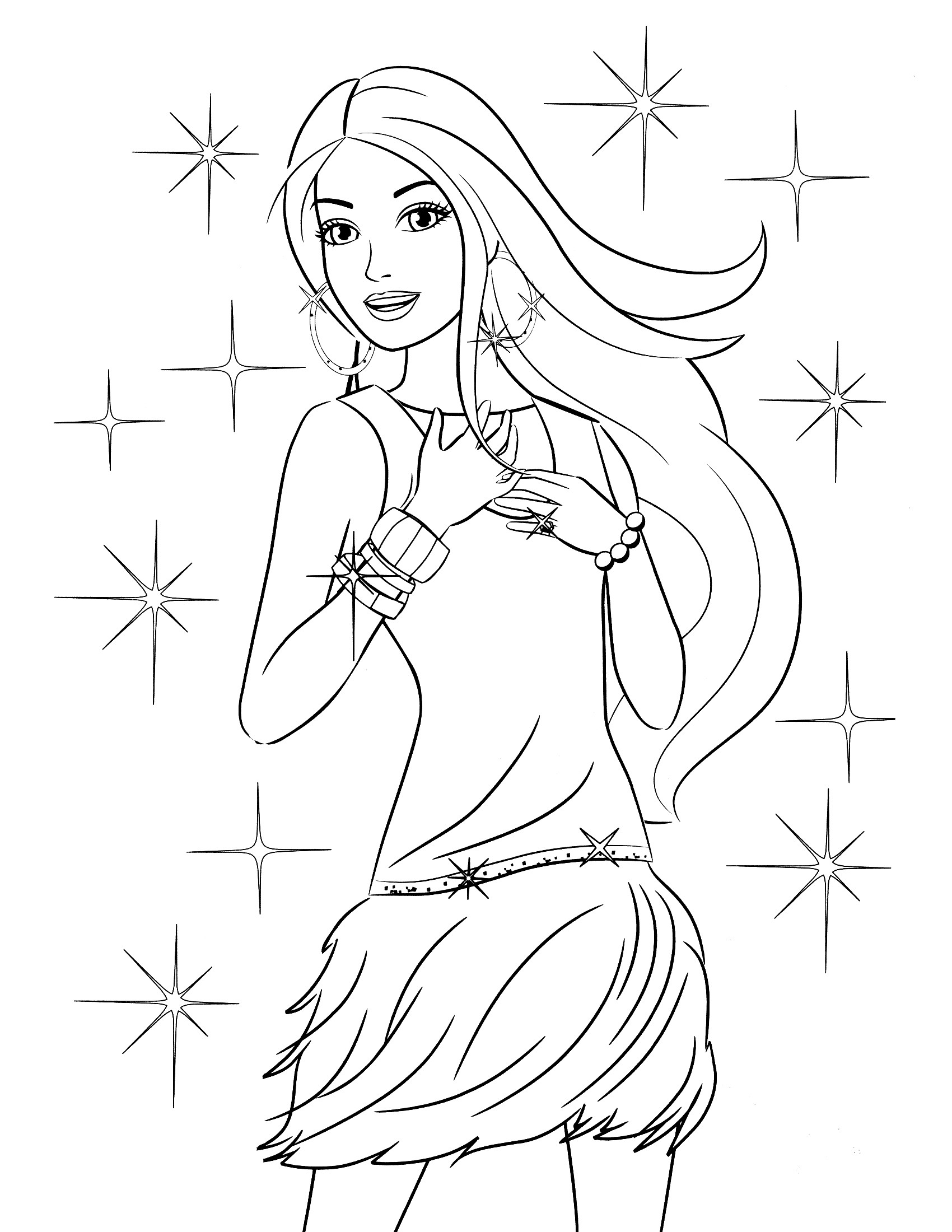 Best ideas about Barbie Free Coloring Pages
. Save or Pin Barbie Coloring Pages Download The Color Panda Now.