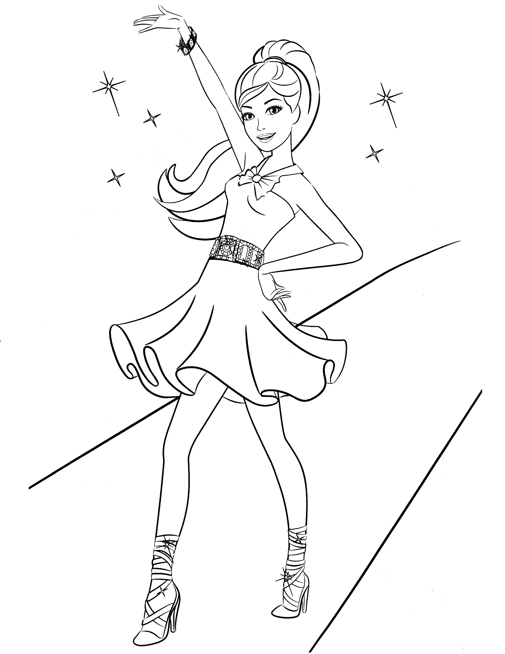 Best ideas about Barbie Free Coloring Pages
. Save or Pin Barbie Coloring Pages Bestofcoloring Now.