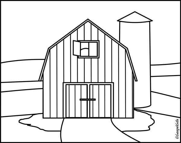 Barn Coloring Pages
 Barn Animals Coloring Pages Free Coloring Pages