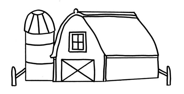 Barn Coloring Pages
 Barns Free Colouring Pages