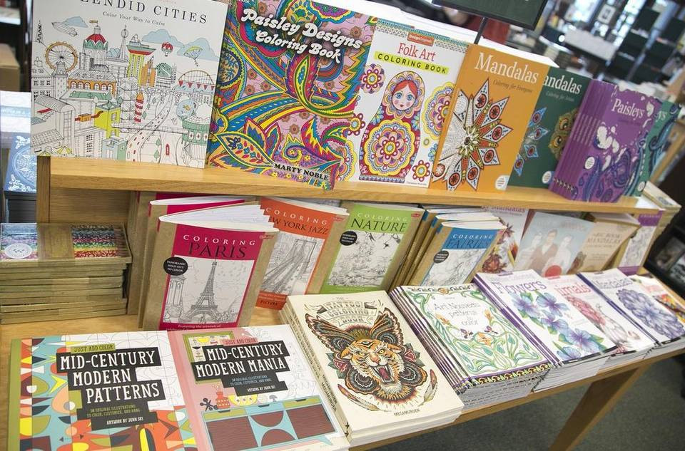 Barnes And Noble Adult Coloring Books
 Not just child’s play Coloring books for adults take off