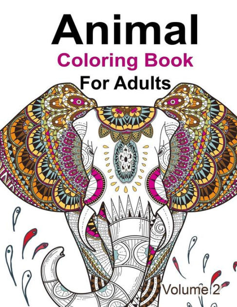 Barnes And Noble Coloring Books For Adults
 Animal Coloring Book For Adults by Kensington Press