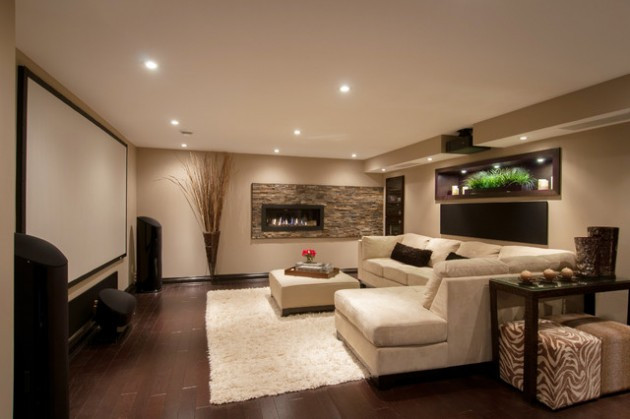 Best ideas about Basement Decor Ideas
. Save or Pin 24 Stunning Ideas For Designing a Contemporary Basement Now.