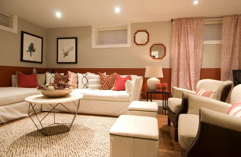 Best ideas about Basement Decorating Ideas For Family Room
. Save or Pin Get the Look Basement Family Room Scott McGillivray Now.