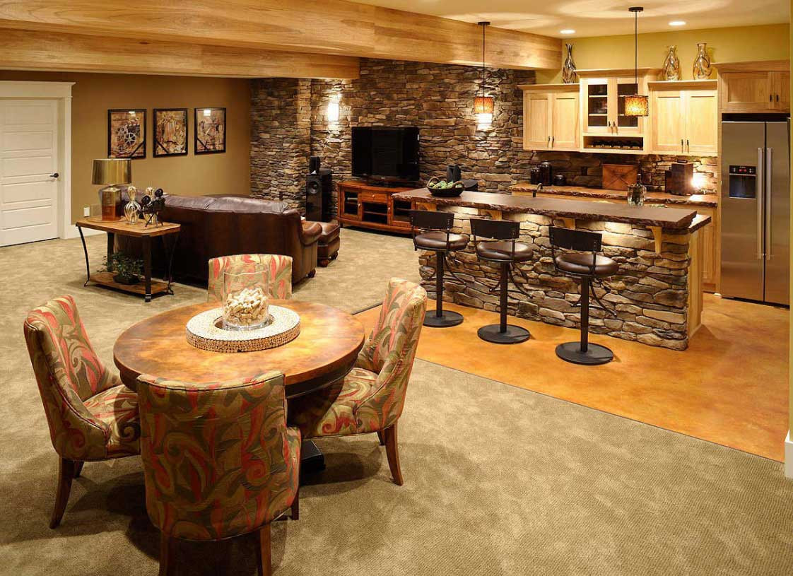 Best ideas about Basement Decorating Ideas For Family Room
. Save or Pin Inspiring Basement Family Room Design Ideas Remodeling To Now.