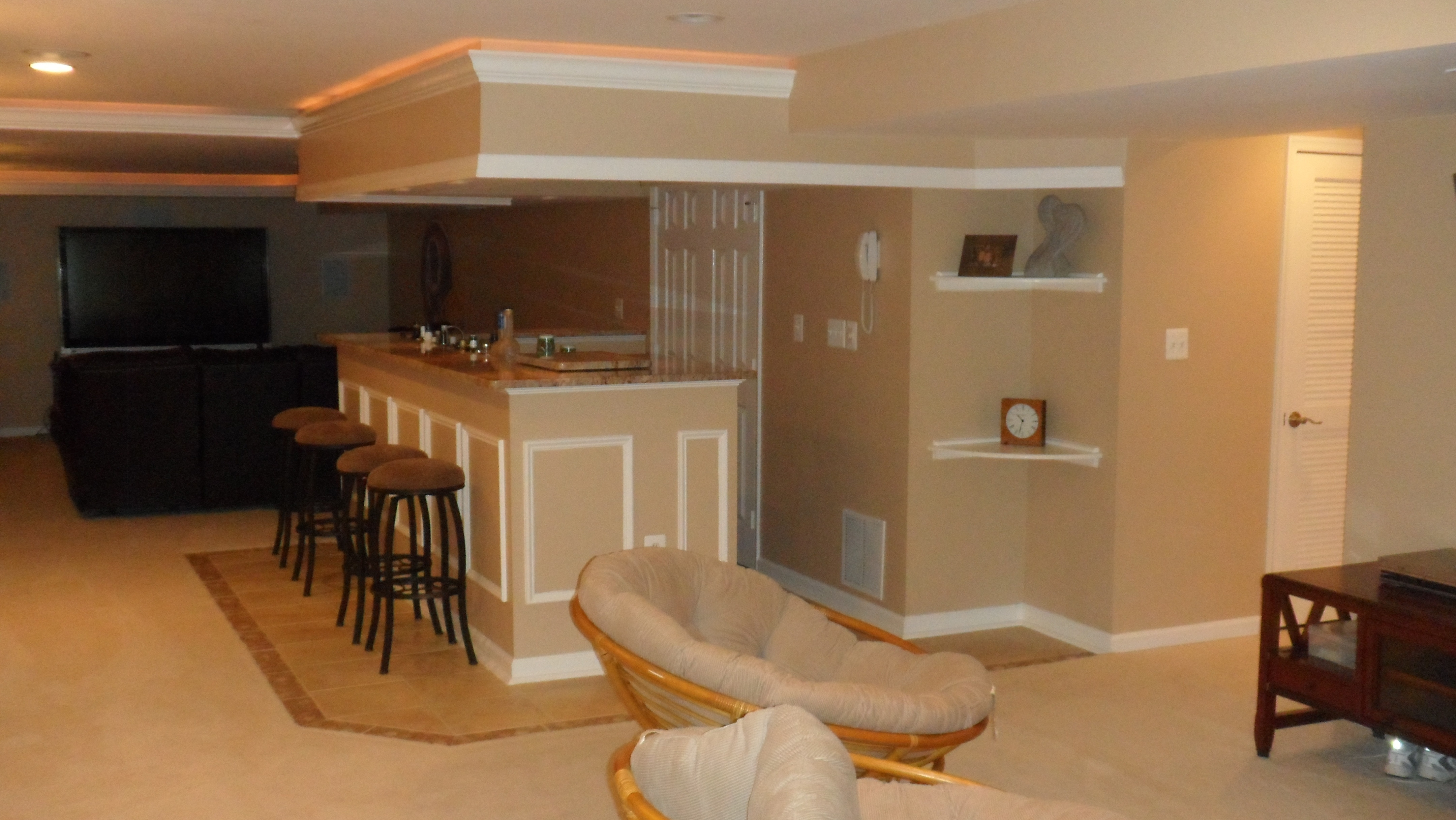 Best ideas about Basement Ideas For Small Spaces
. Save or Pin Decorate A Small Basement Bar Ideas — Cookwithalocal Home Now.