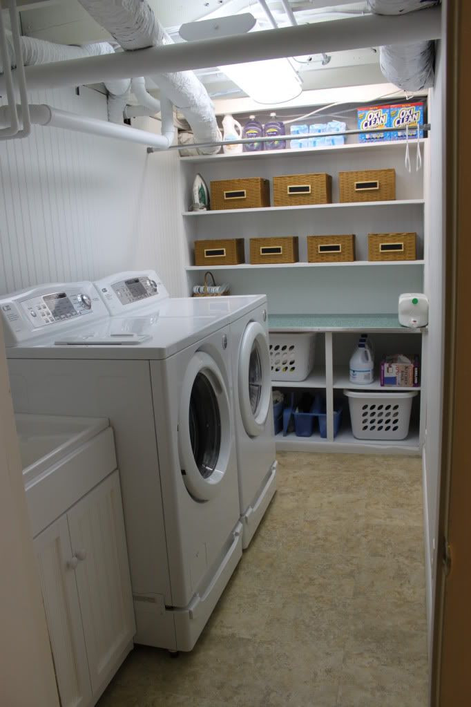 Best ideas about Basement Laundry Room
. Save or Pin Unfinished Basement Laundry Room Ideas March 2019 Toolversed Now.