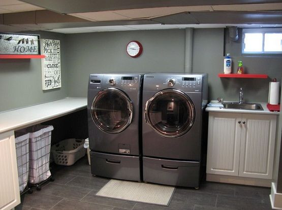 Best ideas about Basement Laundry Room
. Save or Pin 22 Ways to Make an Unfinished Basement Ideas You Should Now.