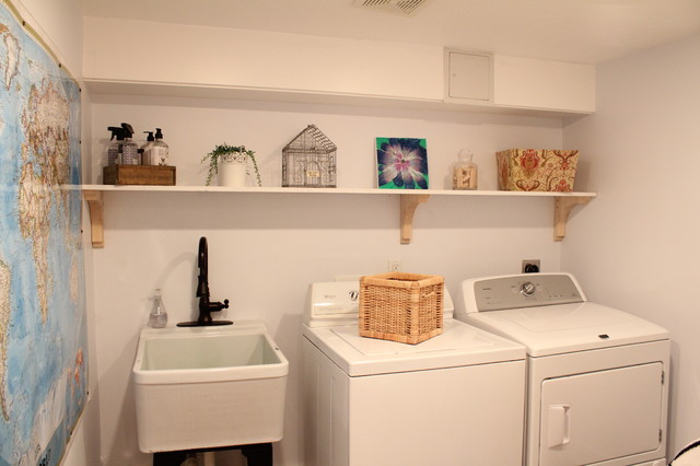 Best ideas about Basement Laundry Room
. Save or Pin Basement Renovation Traditional Laundry Room boston Now.