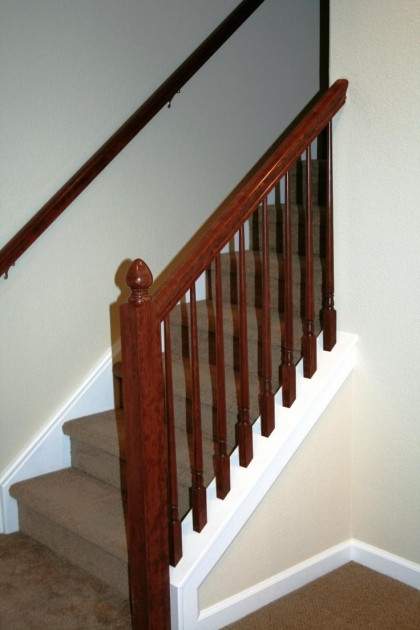 Best ideas about Basement Stair Railing
. Save or Pin Basement Stairs Railing Stair Railing Pics 75 Now.