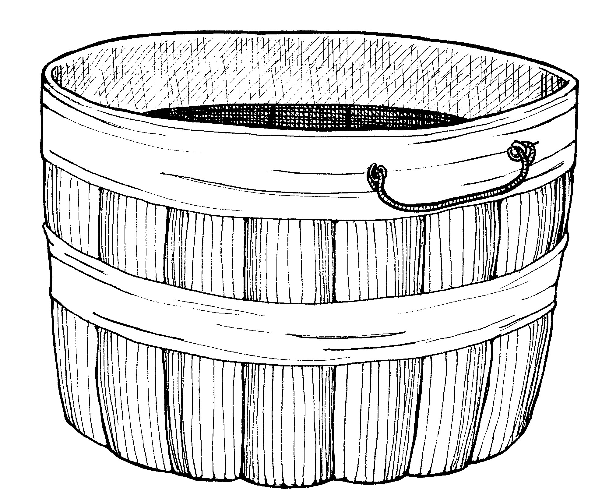 Basket Coloring Pages
 Mormon  Bushel Basket