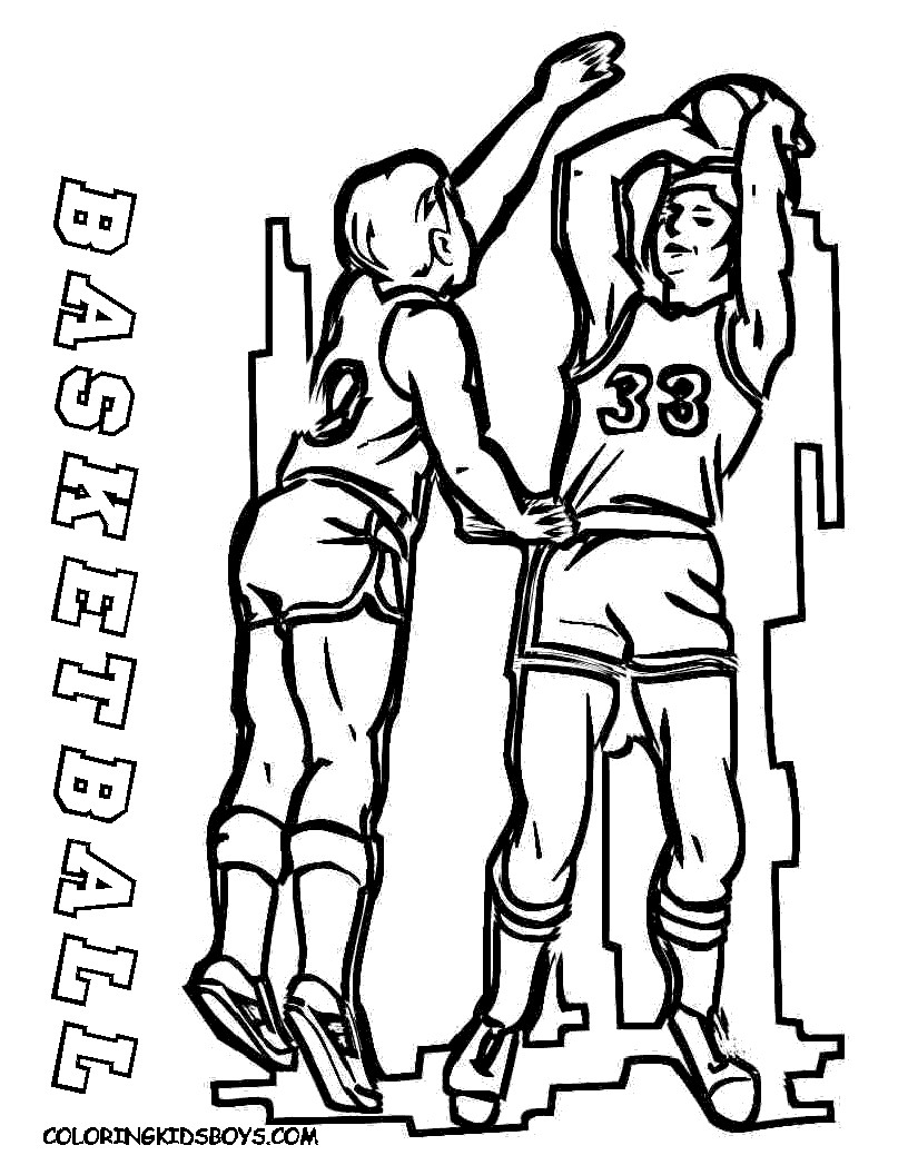 Basketball Coloring Sheets For Boys
 Smooth Basketball Coloring Pages Basketball Free