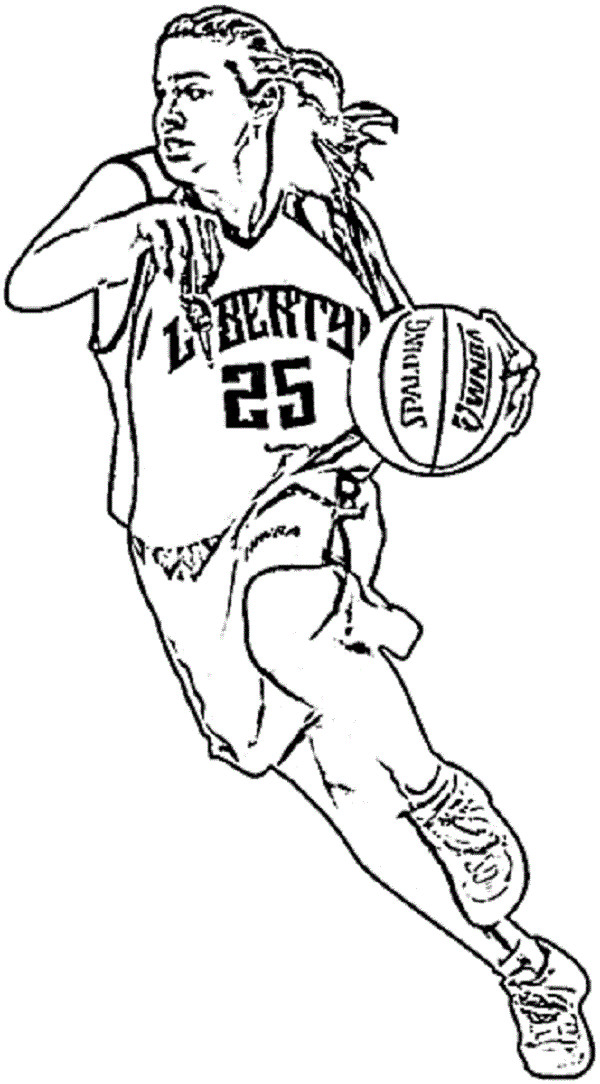 Basketball Player Coloring Pages
 Basketball Coloring Pages