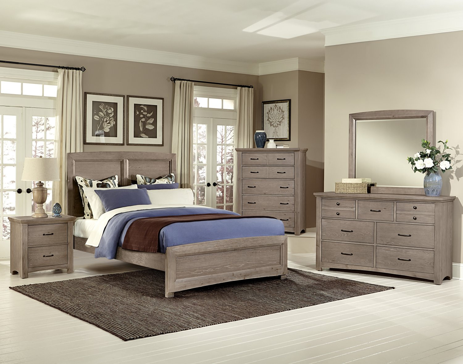 Best ideas about Bassett Bedroom Furniture
. Save or Pin Vaughan Bassett Transitions Driftwood Oak BB61 Bedroom Group Now.