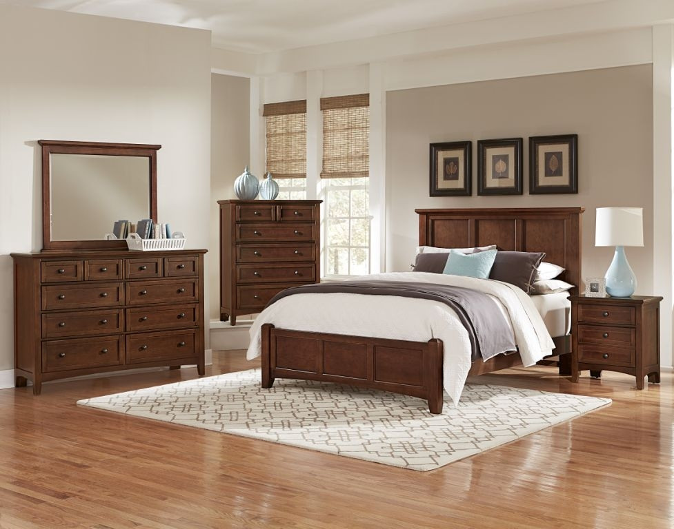 Best ideas about Bassett Bedroom Furniture
. Save or Pin Vaughan Bassett Bonanza BB28 Cherry Bedroom Group Now.