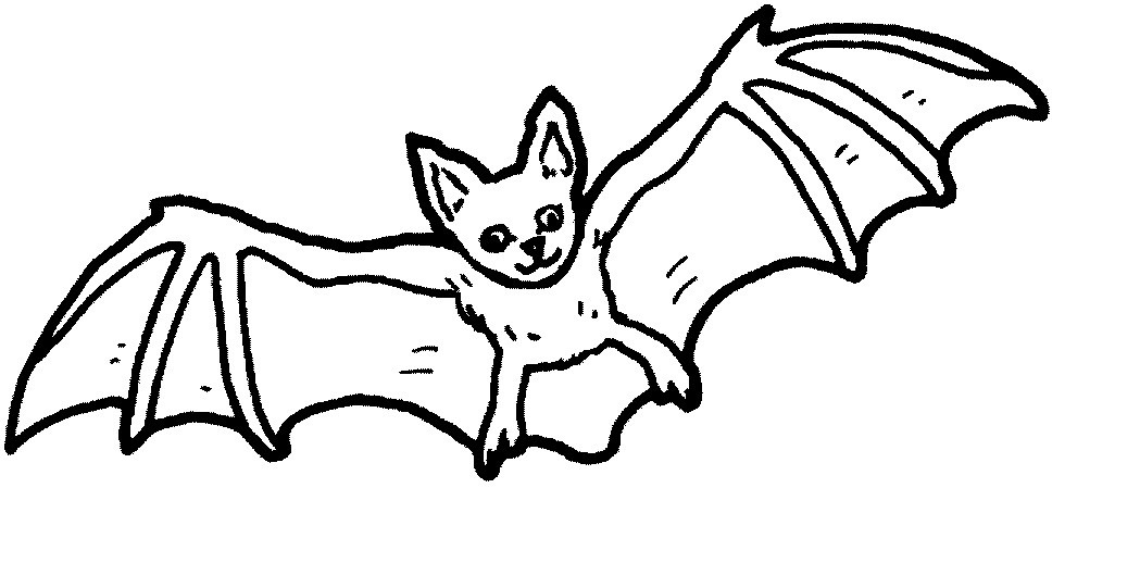 Bat Coloring Sheet
 Bat Cut Out Coloring Sheets Halloween Pages