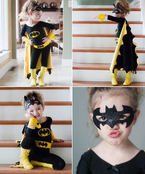 Batgirl Mask DIY
 diy batman and batgirl costume