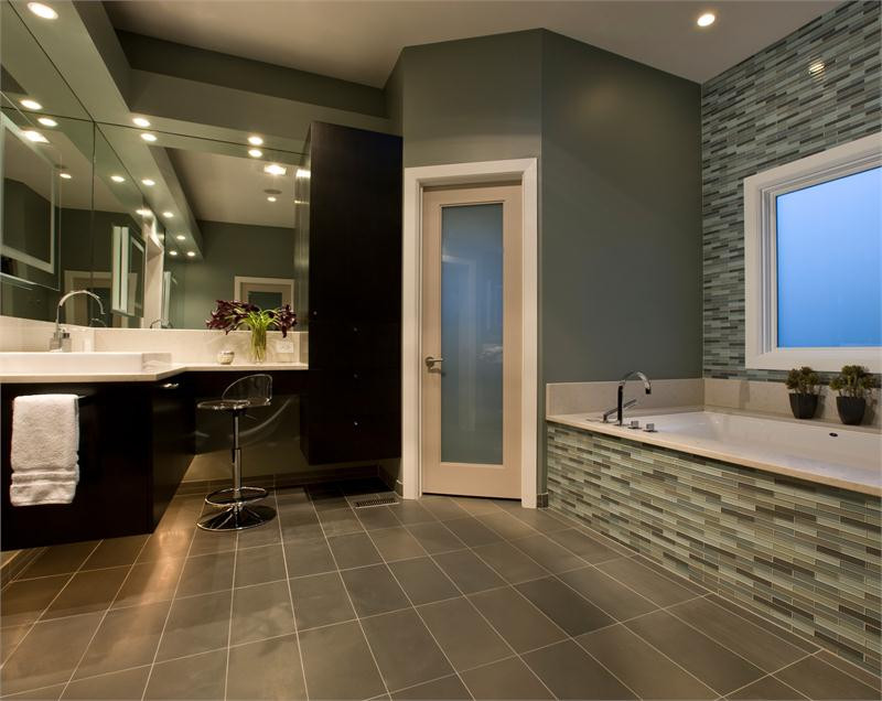 Best ideas about Bathroom Accent Wall Ideas
. Save or Pin 40 Creative Ideas for Bathroom Accent Walls Designer Mag Now.