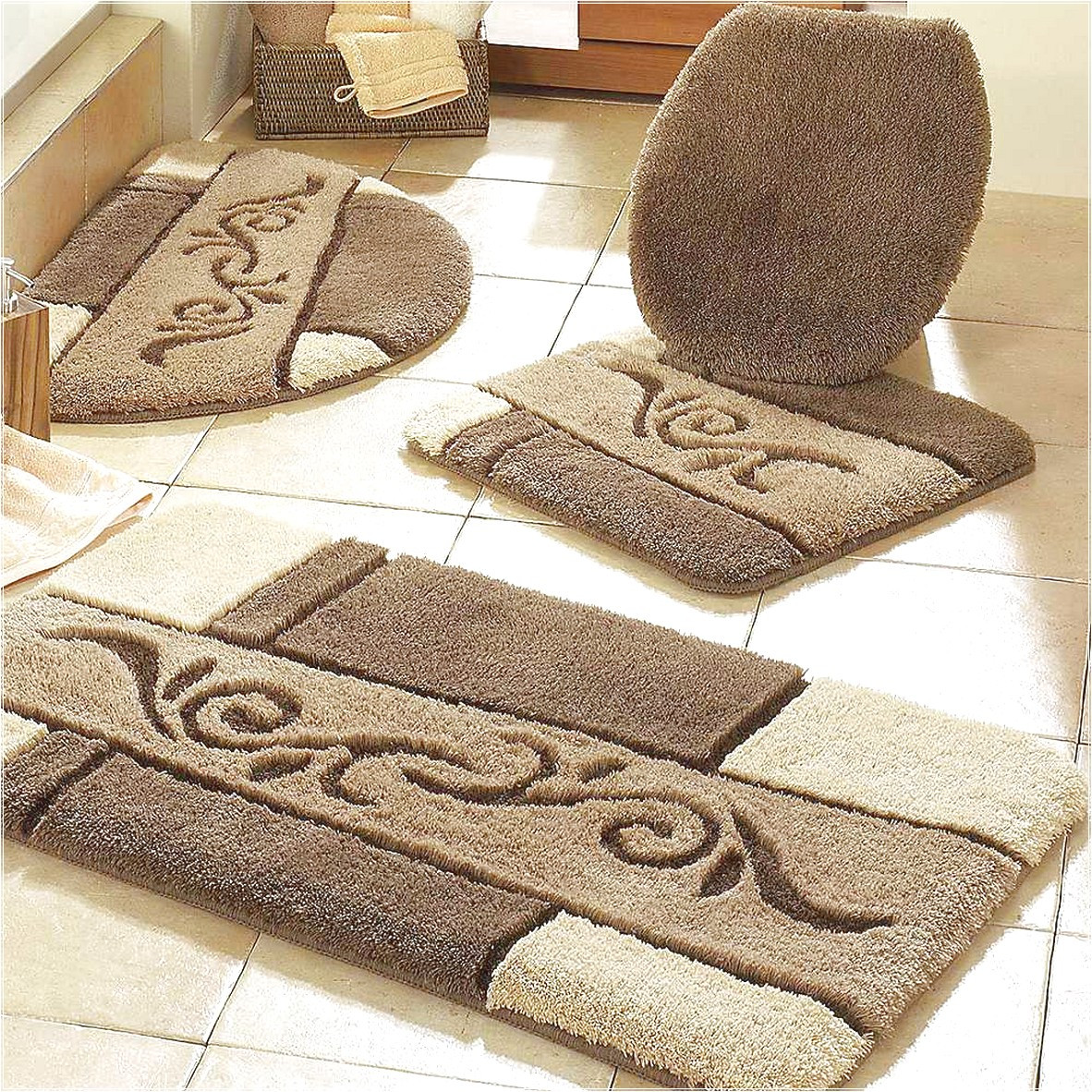 Best ideas about Bathroom Rug Set
. Save or Pin How to shop around for bath rug sets – BellissimaInteriors Now.