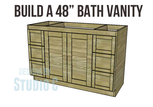Bathroom Vanity DIY Plans
 DIY Woodworking Plans to Build a 48″ Bath Vanity