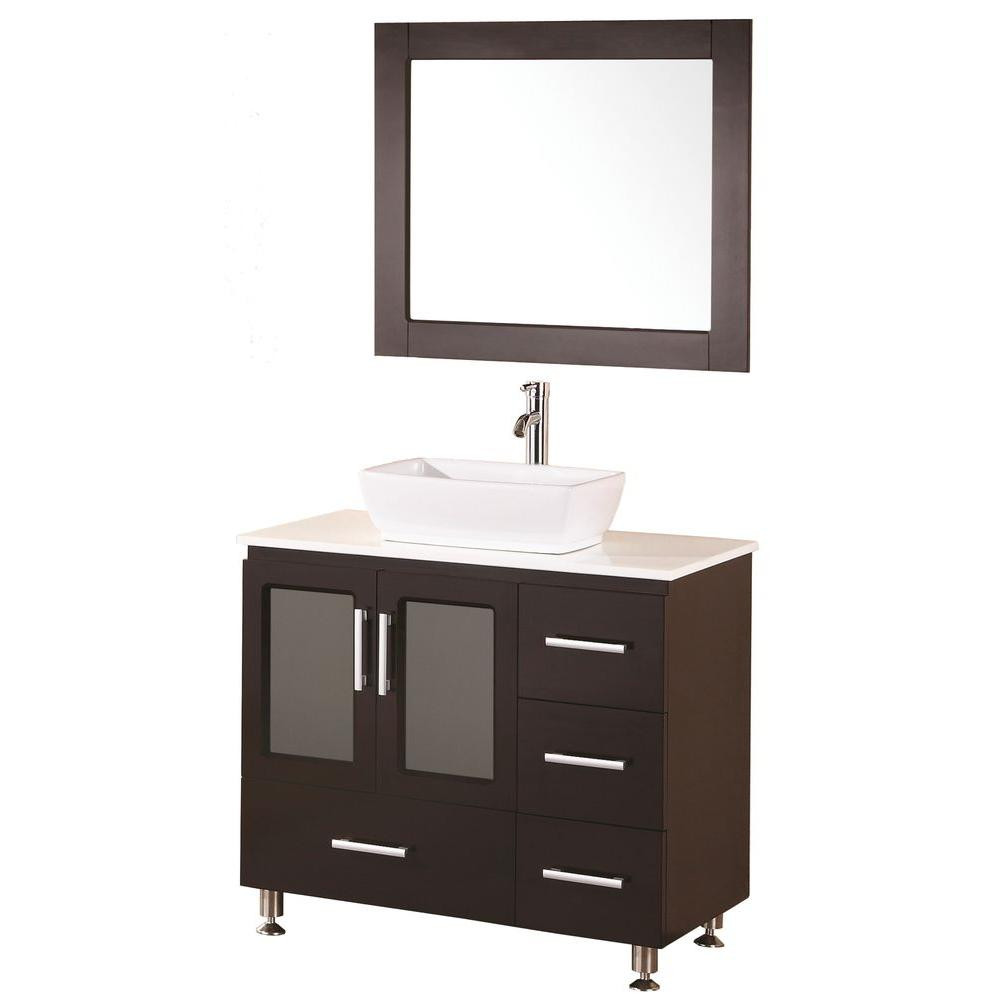 Best ideas about Bathroom Vanity Home Depot
. Save or Pin Bathroom Vanities Vessel Sinks Home Depot Bathroom Now.