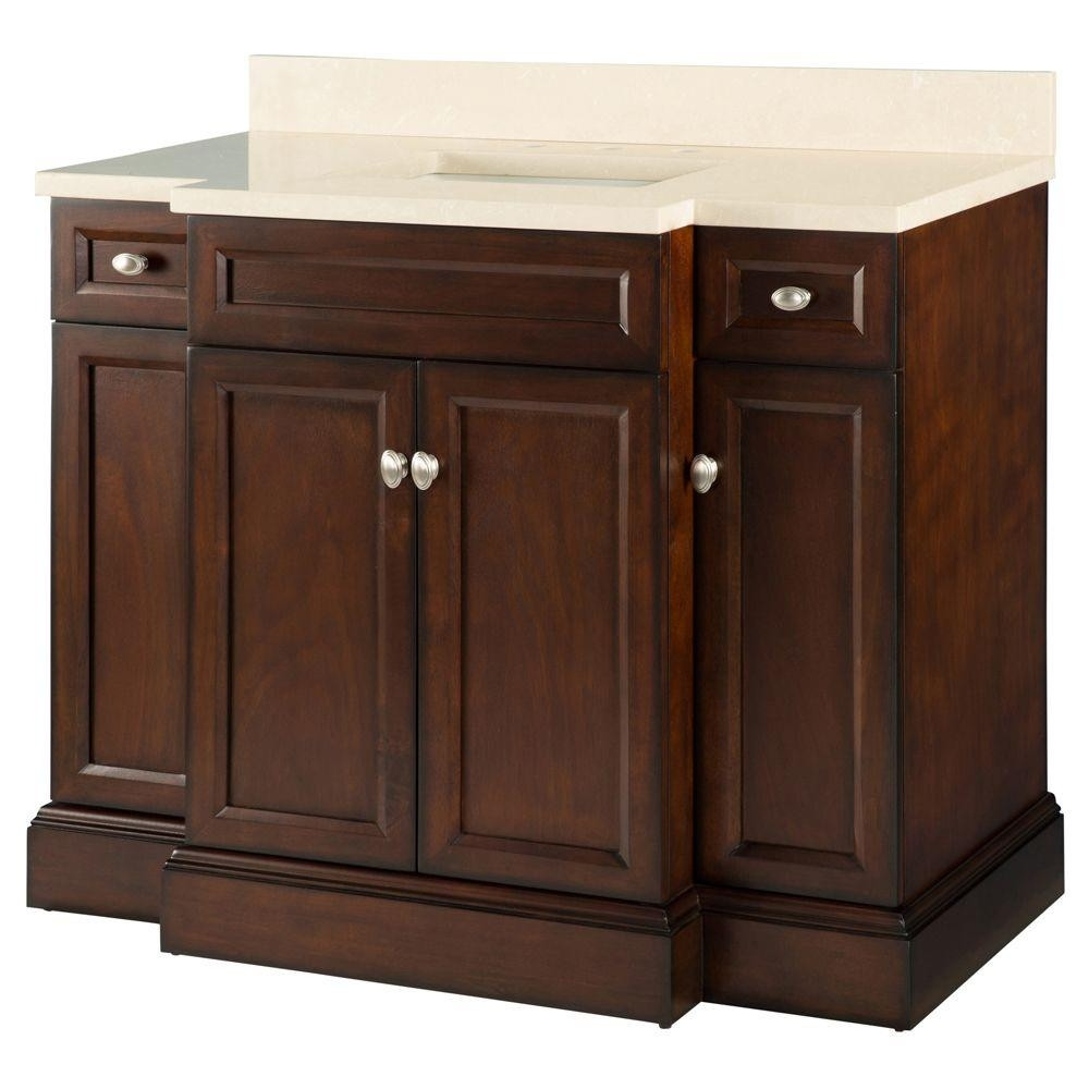 Best ideas about Bathroom Vanity Home Depot
. Save or Pin 42 Inch Bathroom Vanity Home Depot Now.