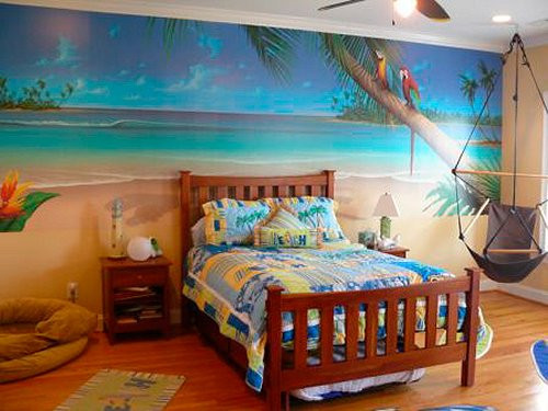 Best ideas about Beach Themed Bedroom
. Save or Pin Tropical Themed Bed room Now.